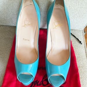 CHRISTIAN LOUBOUTIN peep toes